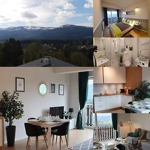 Widok Karkonosze Szklarska Poręba